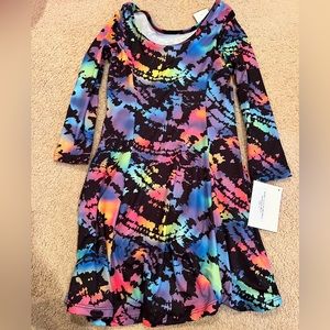 Social Butterfly Dress Girls size 8